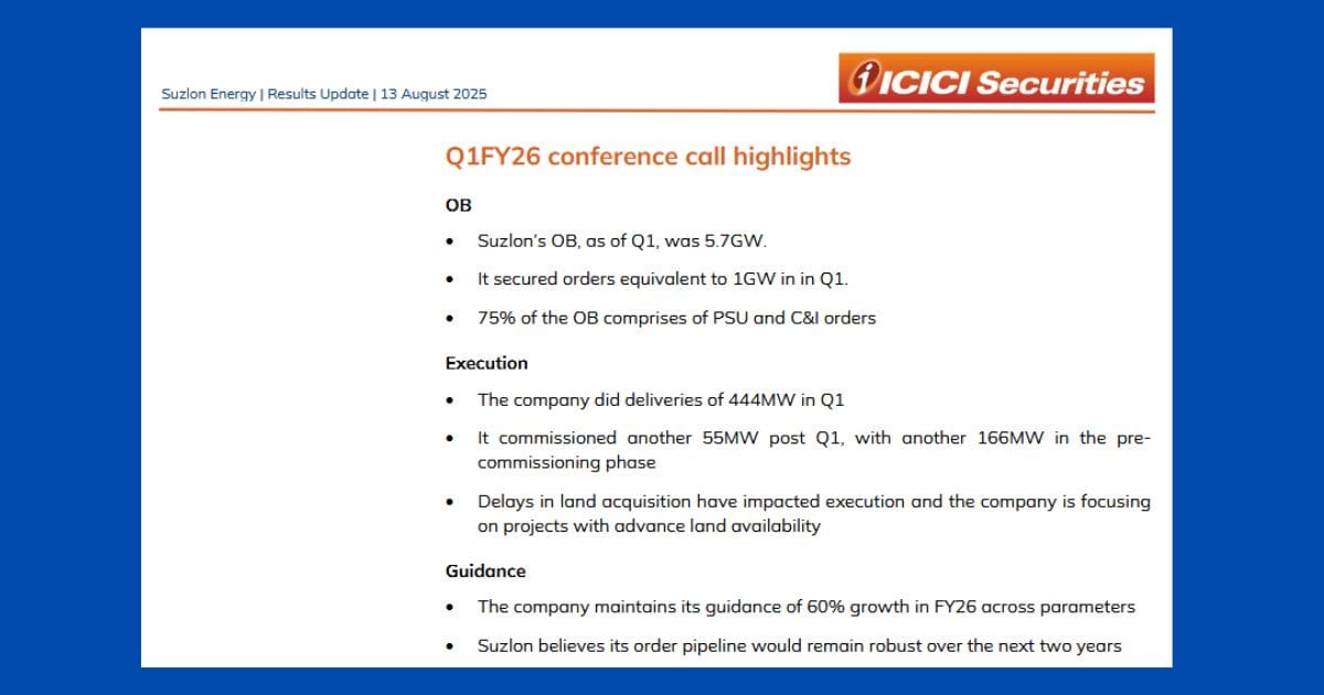 Q1 FY26 Results Q1 FY26 Results